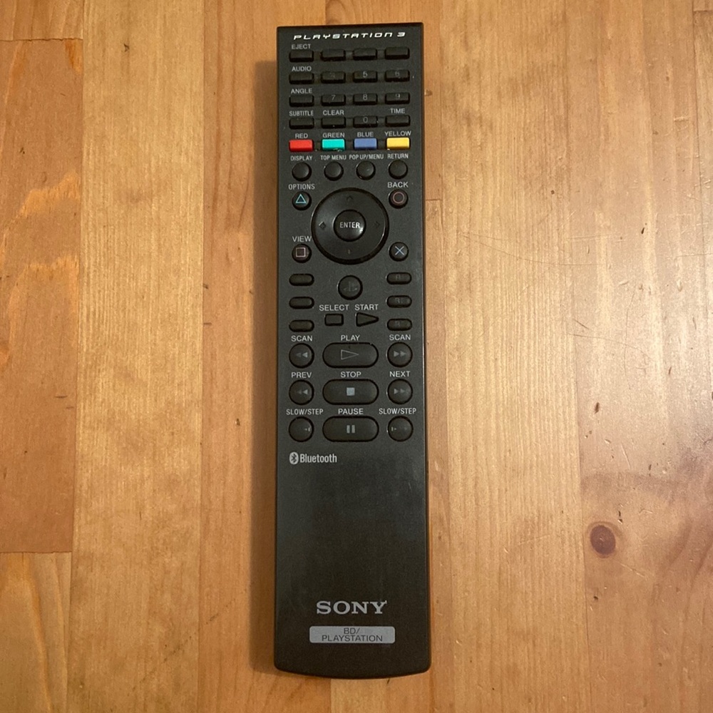 Official Sony PlayStation 3 Wireless Blu-Ray Remote Control Controller Media PS3